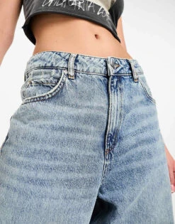 Hugo Red HUGO Gisanna Wide Leg Jeans In Light Wash For Women Light/pastel Blue -HUGO Sales 205033344 5