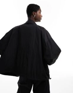 Hugo Red HUGO Filia-1 Shell Jacket In Black For Women 10 Hugo Red HUGO Filia-1 Shell Jacket In Black For Women -HUGO Sales 205421824 4