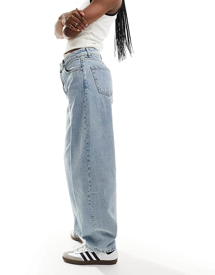 Hugo Red HUGO Gimine Tapered Jeans In Light Wash For Women Turquoise/aqua 6 Hugo Red HUGO Gimine Tapered Jeans In Light Wash For Women Turquoise/aqua - Image 4