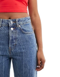 Hugo Red HUGO 937_7 Straight Leg Jeans In Medium Wash For Women Bright Blue 11 Hugo Red HUGO 937_7 Straight Leg Jeans In Medium Wash For Women Bright Blue -HUGO Sales 205422889 4