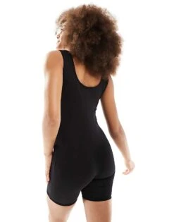 Hugo Red Hugo Bodywear Shuffle Bodysuit In Black For Women -HUGO Sales 205682263 4