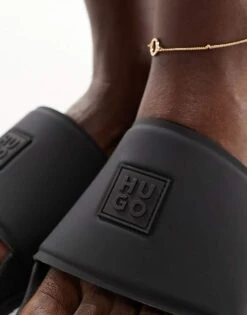 HUGO Red Match It Sliders In Black For Women 10 HUGO Red Match It Sliders In Black For Women -HUGO Sales 205933295 4