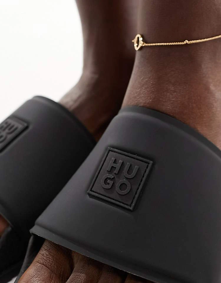 HUGO Red Match It Sliders In Black For Women 6 HUGO Red Match It Sliders In Black For Women - Image 4