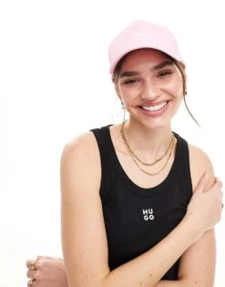 HUGO RED Baseball Cap In Pink For Women -HUGO Sales 205933322 1 pink 1