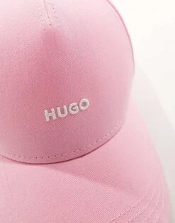 HUGO RED Baseball Cap In Pink For Women -HUGO Sales 205933322 4