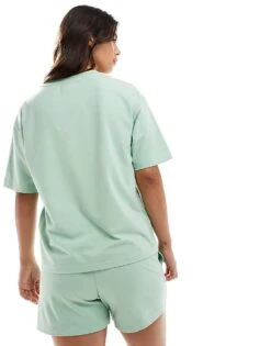 Hugo Blue Hugo Bodywear Shuffle Short In Mint Green For Women -HUGO Sales 206599430 4