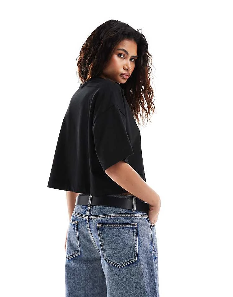 HUGO Red Boxy T-shirt In Black For Women 4 HUGO Red Boxy T-shirt In Black For Women - Image 2