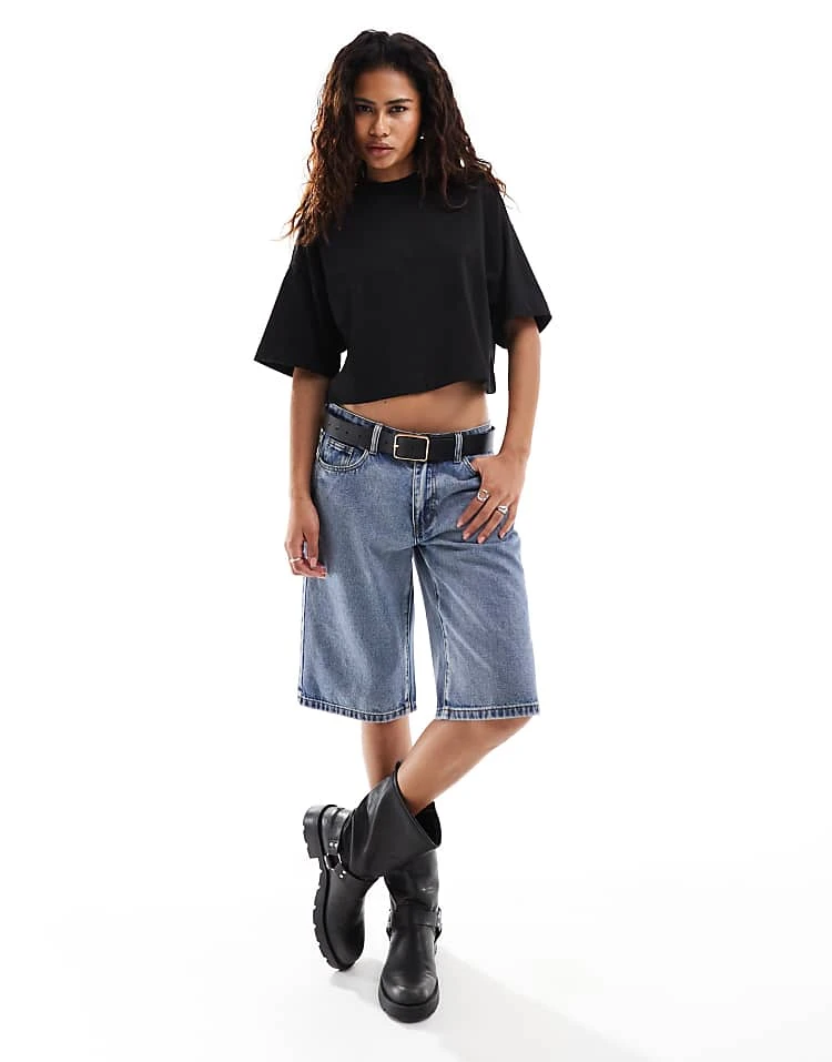 HUGO Red Boxy T-shirt In Black For Women 6 HUGO Red Boxy T-shirt In Black For Women - Image 4