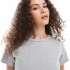 HUGO Red Baby T-shirt In Grey For Women Medium Grey