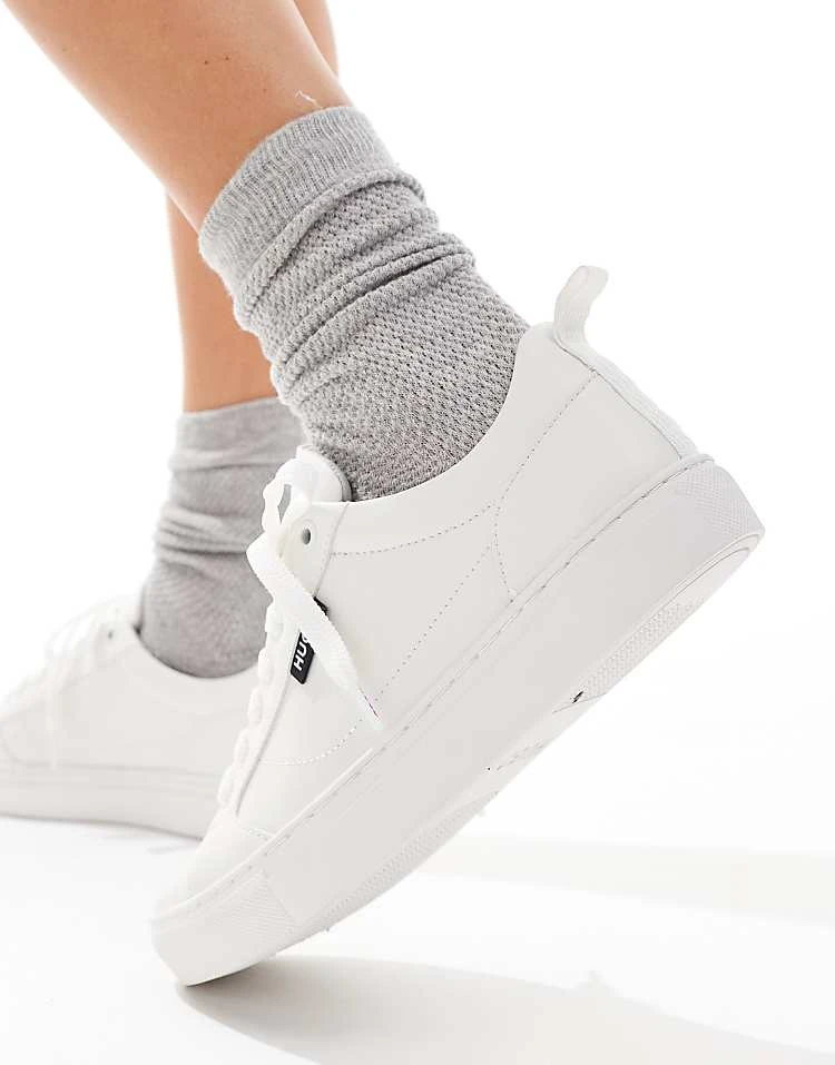 HUGO Red Morrie Trainers In White For Women 5 HUGO Red Morrie Trainers In White For Women - Image 3