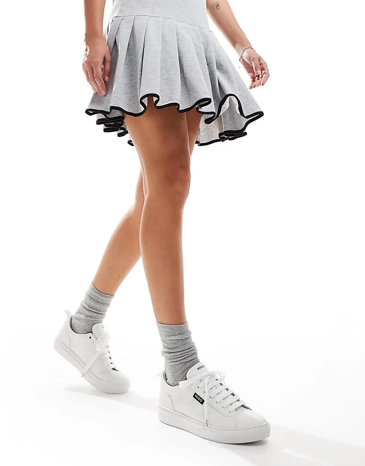 HUGO Red Morrie Trainers In White For Women 7 HUGO Red Morrie Trainers In White For Women - Image 5