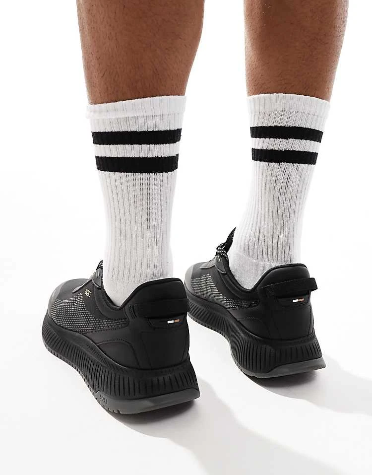 BOSS By Hugo Boss BOSS Ttnm Evo Runner Trainers In Black For Women 3 BOSS By Hugo Boss BOSS Ttnm Evo Runner Trainers In Black For Women - Image 2