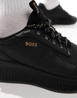 BOSS By Hugo Boss BOSS Ttnm Evo Runner Trainers In Black For Women 10 BOSS By Hugo Boss BOSS Ttnm Evo Runner Trainers In Black For Women -HUGO Sales 206889189 4