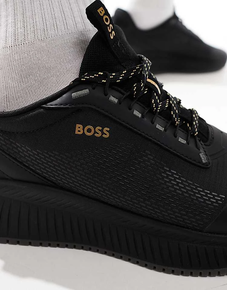 BOSS By Hugo Boss BOSS Ttnm Evo Runner Trainers In Black For Women 5 BOSS By Hugo Boss BOSS Ttnm Evo Runner Trainers In Black For Women - Image 4