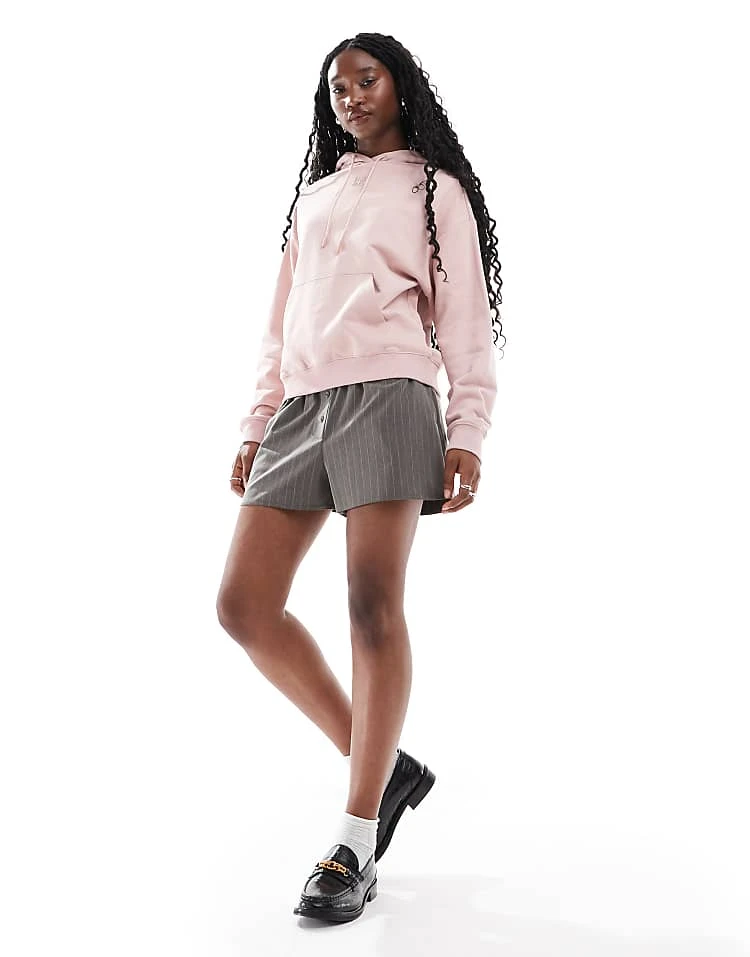 HUGO Red Delfinia Pullover Hoodie In Light Pink For Women 4 HUGO Red Delfinia Pullover Hoodie In Light Pink For Women - Image 2