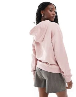 HUGO Red Delfinia Pullover Hoodie In Light Pink For Women 10 HUGO Red Delfinia Pullover Hoodie In Light Pink For Women -HUGO Sales 206889424 4