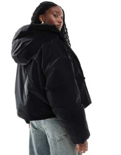 HUGO Red Florita Puffer Jacket In Black Shine For Women -HUGO Sales 206889919 3