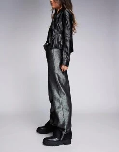 HUGO Red Gealana Wide Leg Denim Jeans In Silver For Women 10 HUGO Red Gealana Wide Leg Denim Jeans In Silver For Women -HUGO Sales 206889960 3