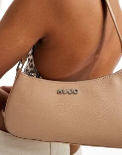 HUGO Red Chris Clutch In Beige For Women -HUGO Sales 206890057 3