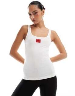 Hugo Red HUGO Bodywear Red Label Vest In White For Women -HUGO Sales 206890438 1 white 1