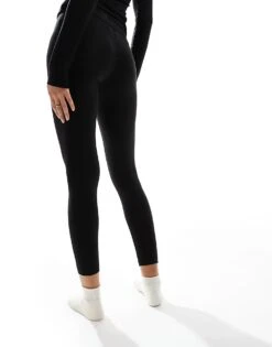 Hugo Red HUGO Bodywear Co-ord Thermal Leggings In Black For Women 11 Hugo Red HUGO Bodywear Co-ord Thermal Leggings In Black For Women -HUGO Sales 206890441 4
