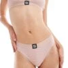 Hugo Red HUGO Bodywear Ribbed Thong In Light Pink For Women -HUGO Sales 206890687 1 pink