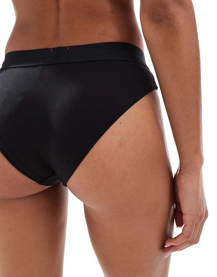 Hugo Red HUGO Bodywear Briefs In Black With Red Label For Women 5 Hugo Red HUGO Bodywear Briefs In Black With Red Label For Women - Image 3