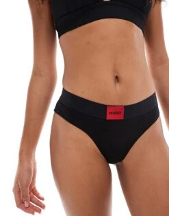 Hugo Red HUGO Bodywear Briefs In Black With Red Label For Women 10 Hugo Red HUGO Bodywear Briefs In Black With Red Label For Women -HUGO Sales 206890750 4