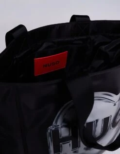 HUGO Red Becky Large Tote Bag With Heart Print In Black For Women -HUGO Sales 207349408 3