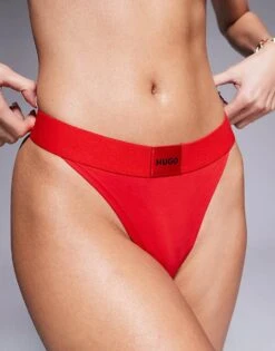 Hugo Red HUGO Bodywear Thong In Red For Women Bright Red -HUGO Sales 207349529 1 brightred 1