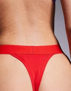 Hugo Red HUGO Bodywear Thong In Red For Women Bright Red -HUGO Sales 207349529 2