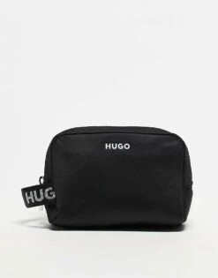 HUGO Red Bel Vanity Makeup Bag In Black For Women -HUGO Sales 207349554 1 black 1
