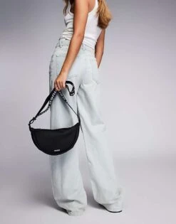 HUGO Red Bel Nylong Crossbody Bag In Black For Women -HUGO Sales 207349619 3