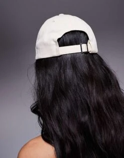 HUGO Red Ally Logo Cap In Light Beige For Women 8 HUGO Red Ally Logo Cap In Light Beige For Women -HUGO Sales 207349673 3