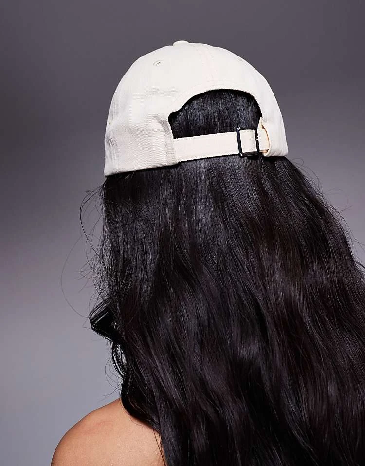 HUGO Red Ally Logo Cap In Light Beige For Women 5 HUGO Red Ally Logo Cap In Light Beige For Women - Image 3